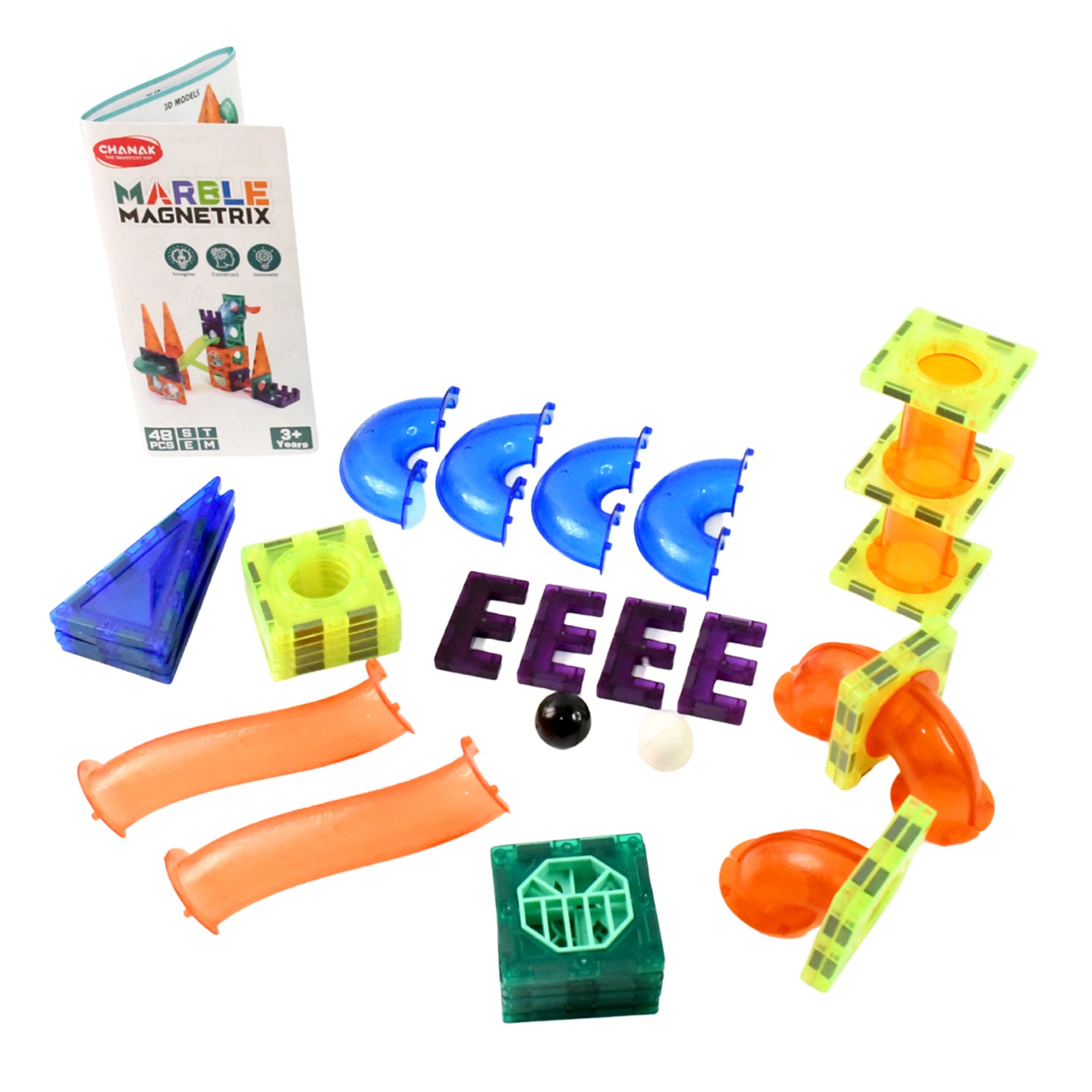 Marble Magnetrix Magnetic Marble Run Building Set Marble Magnetrix Magnetic Marble Run Building Set